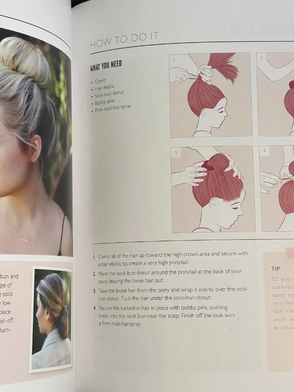 100 Perfect Hair Days Book Jenny Strebe Hairstyle Guide Coquette Boho Aesthetic